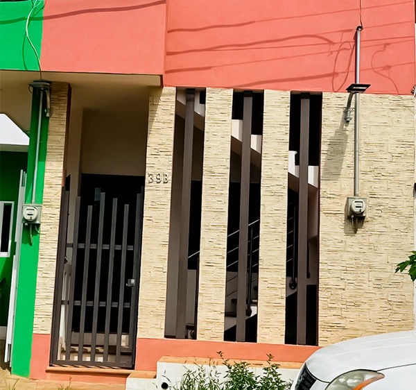 Casita naranja chacala casitas